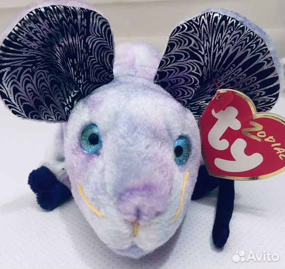 Коллекционная игрушка Ty Rat Zodiac 2000г