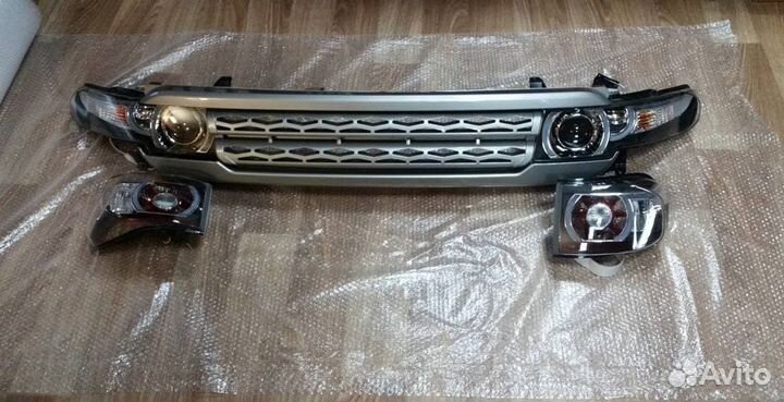 FJ Cruiser Комплект Land Rover фары+решетка M2HV6