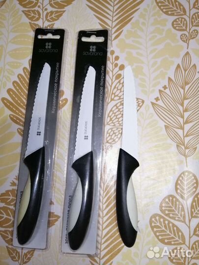 Ножи с керамическим покрытием savarona
