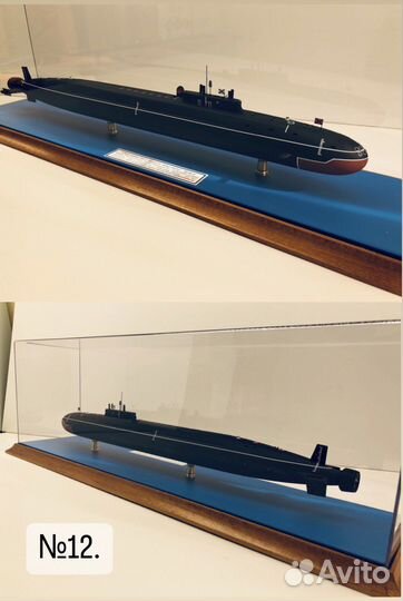 Макеты подводных лодок,667 бдрм, 941 Акула и др