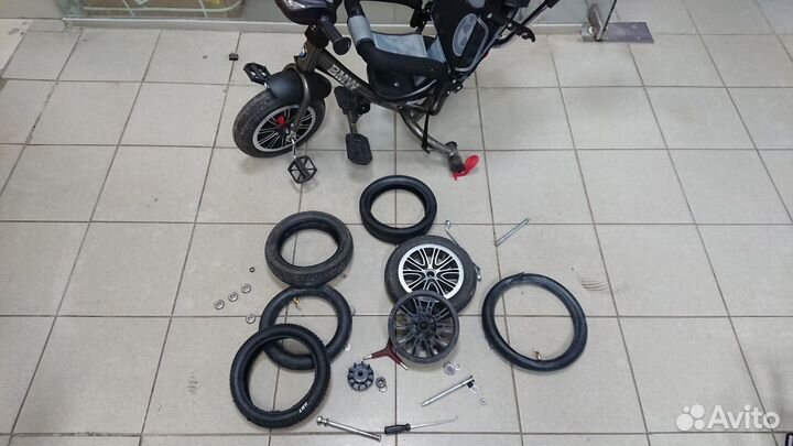 Ремонт детского велосипеда бмв, Трайк