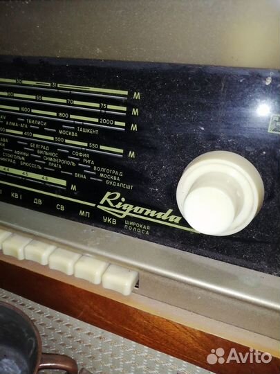 Радиола СССР Ригонда, радиоприёмник Стрела Воронеж
