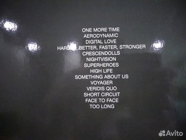 Пластинки Daft Punk 2lp