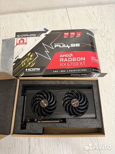 Видеокарта RX6700XT