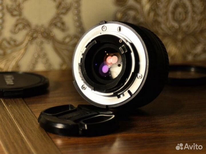 Объектив nikon 50mm f 1.8 d + фильтр