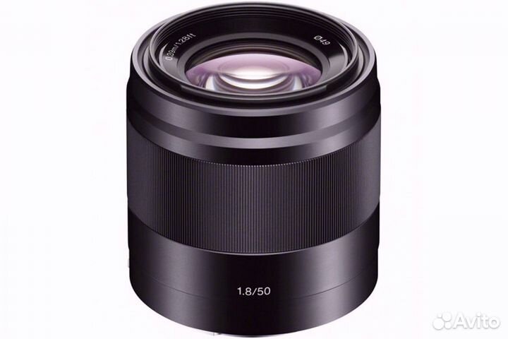 Объектив Sony E 50mm f/1.8 OSS SEL50F18 черный