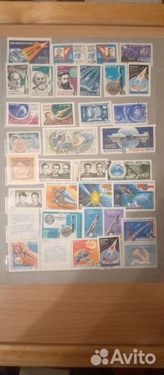 Почтовые марки СССР и блоки - космос(обновлено)