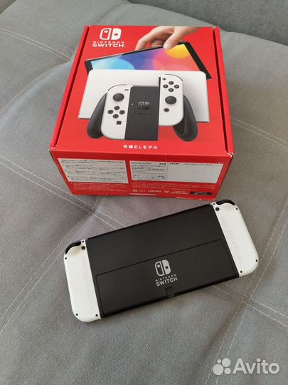 Прошитая Nintendo Switch oled 64+128 Гб