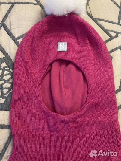 Шапка шлем reima 54,100 шерсть