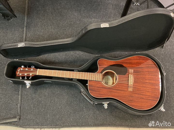 Fender CD-140SCE All Mahogany электроакустика