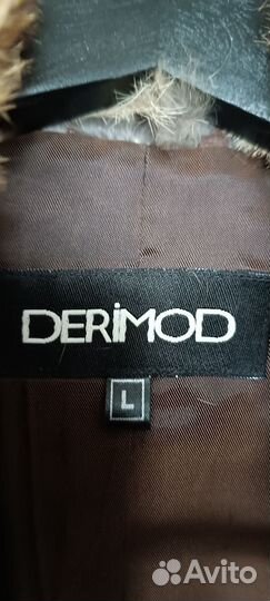 Куртка кожаная женская с мехом