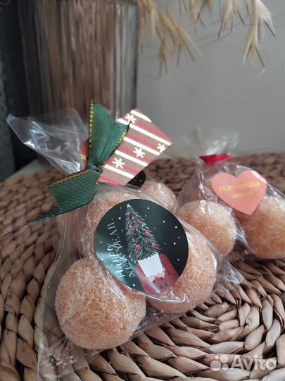 Подарочки/комплименты Скраб-конфеты для тела