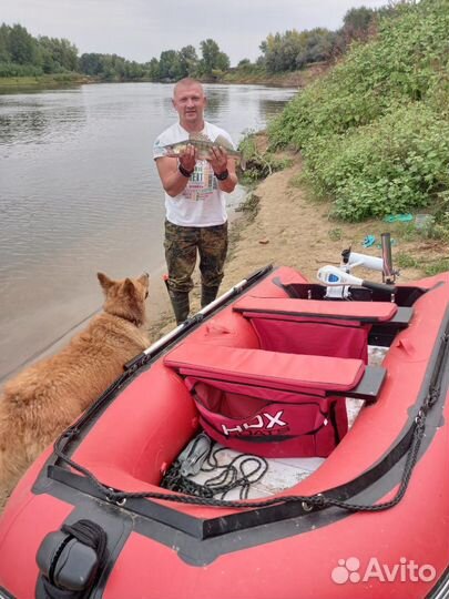 Надувная лодка HDX Oxygen 300AL (цвет красный)
