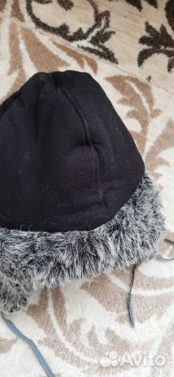 Шапка зимняя на мальчика от 3 до 5ти лет