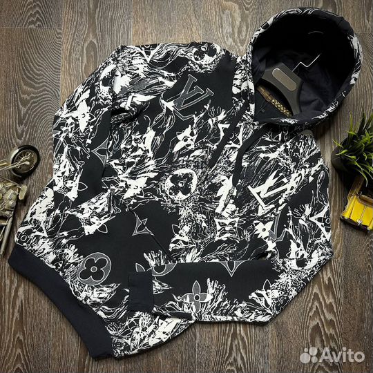 Толстовка мужская с капюшоном Louis Vuitton