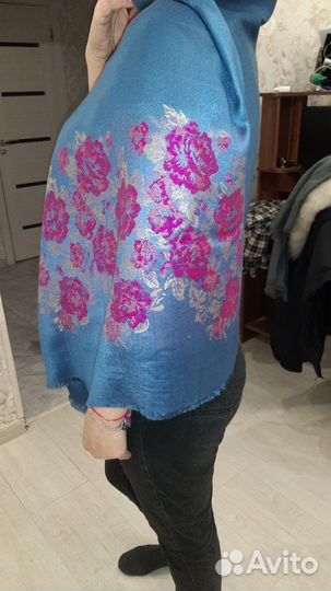 Платок шаль шерсть