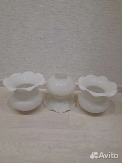 Плафоны для люстры 3 шт