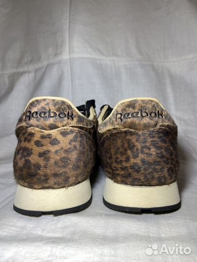 Кроссовки reebok classic head porter plus leopard