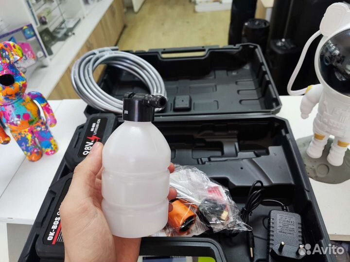 Мойка высокого давления на аккумуляторе