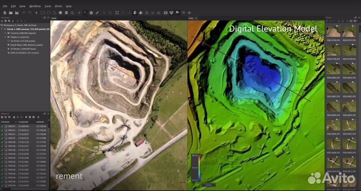 Аэрофотосъемка Геодезия Лазер Тепловизор 3D