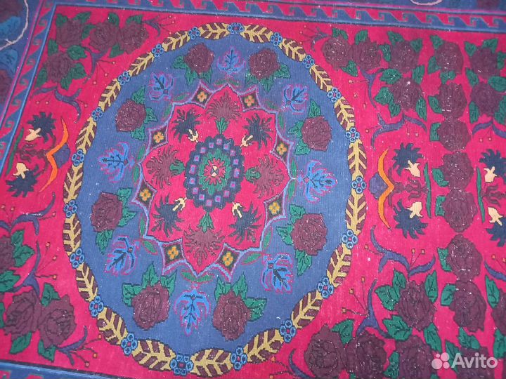 Сумах шерстяной ручной работы. Старинный, 25 лет