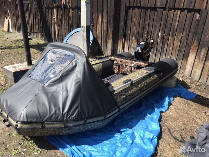 Лодка нднд с мотором