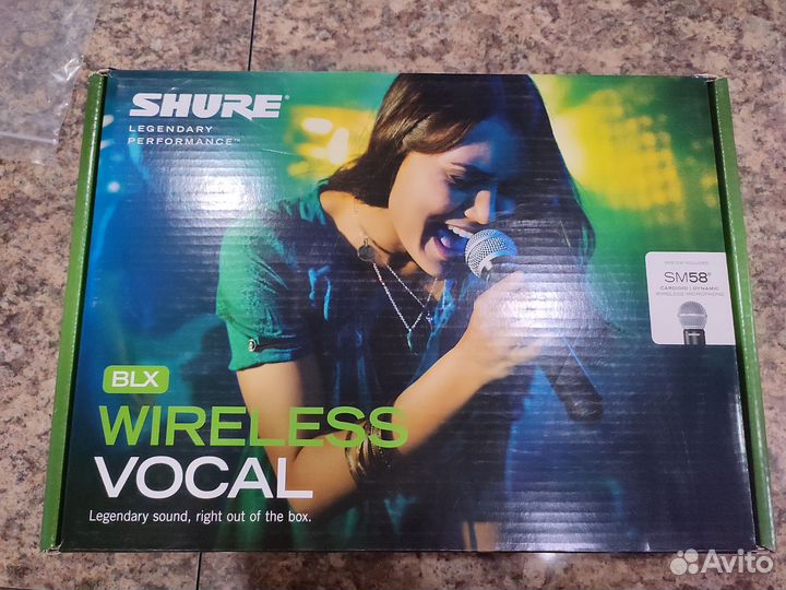 Оригинальный микрофон Shure blx4 M17