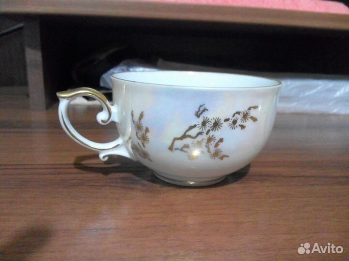 Немецкий фарфоровый чайно-кофейный сервиз 60х СССР
