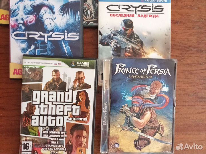 Игровые DvD диски для пк