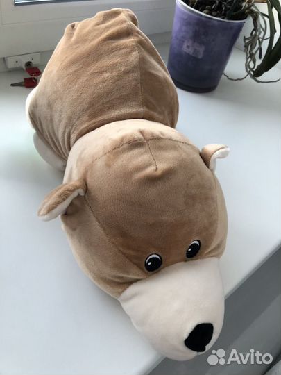 Игрушка- перевертушка медведь-дракон