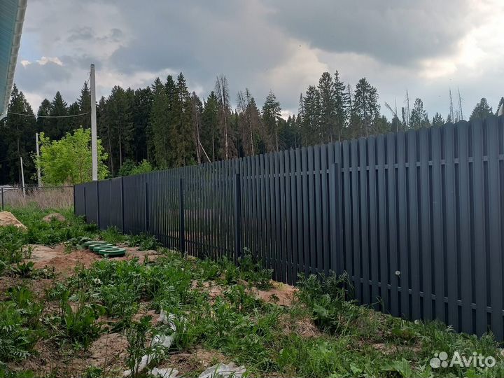 Забор под ключ