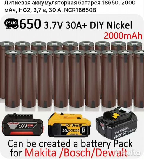 Аккумуляторные батареи 1865