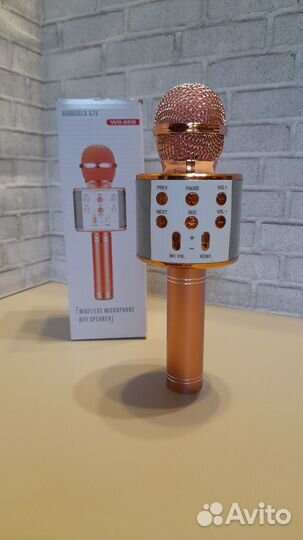 Микрофон колонка bluetooth с функцией караоке