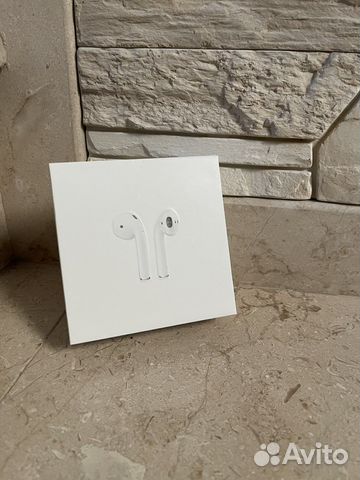 Airpods 2 premium (чехол+ доставка)