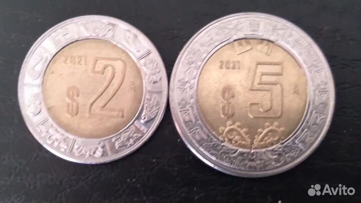 Монеты Мексики и Турции. Продажа или обмен