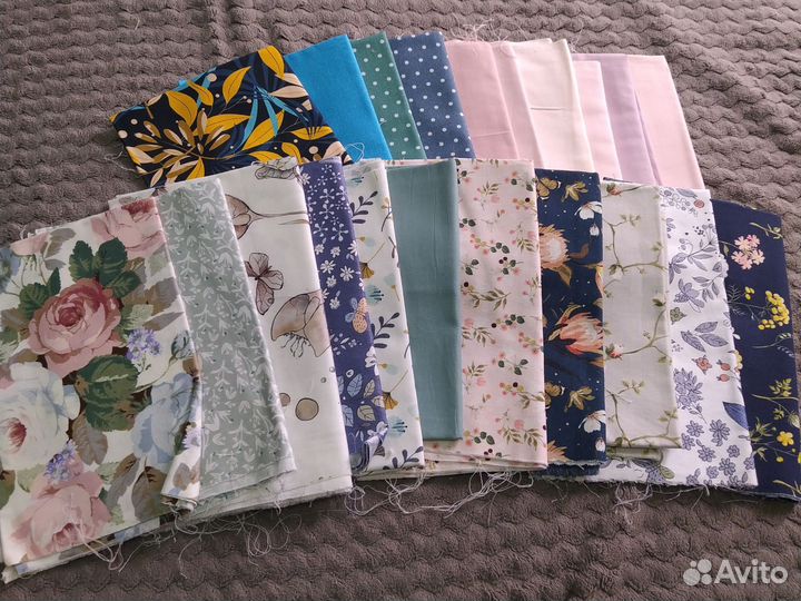 Отрезы ткани для творчества