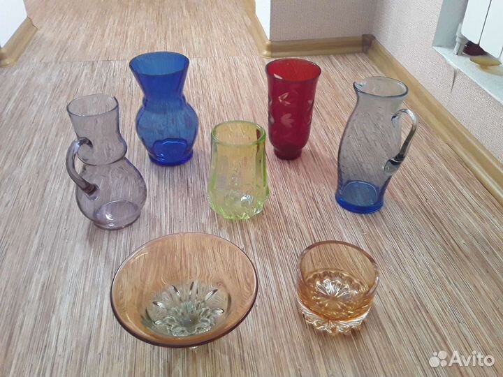 Цветное стекло СССР