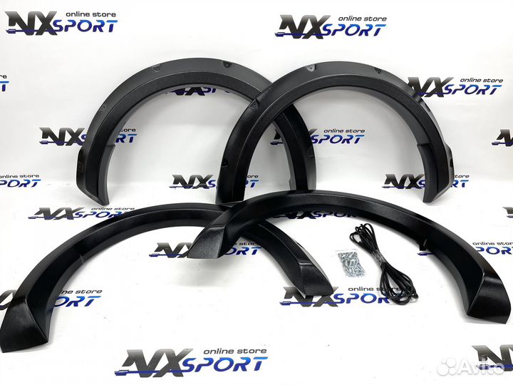 Расширители арок niva шевроле