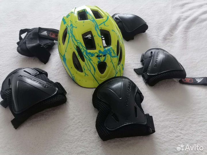 Защита и шлем для роликов, детские