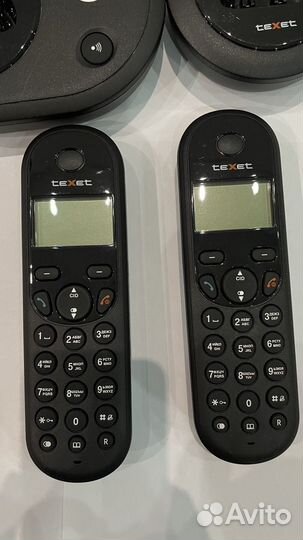 Радио Телефон texet, 2 трубки