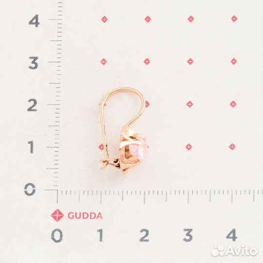 Серьги золотые