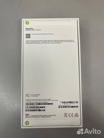 iPhone 15 Pro, 256 ГБ