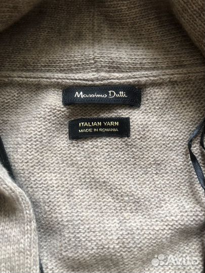 Свитер оверсайз Massimo Dutti, шерсть 100%