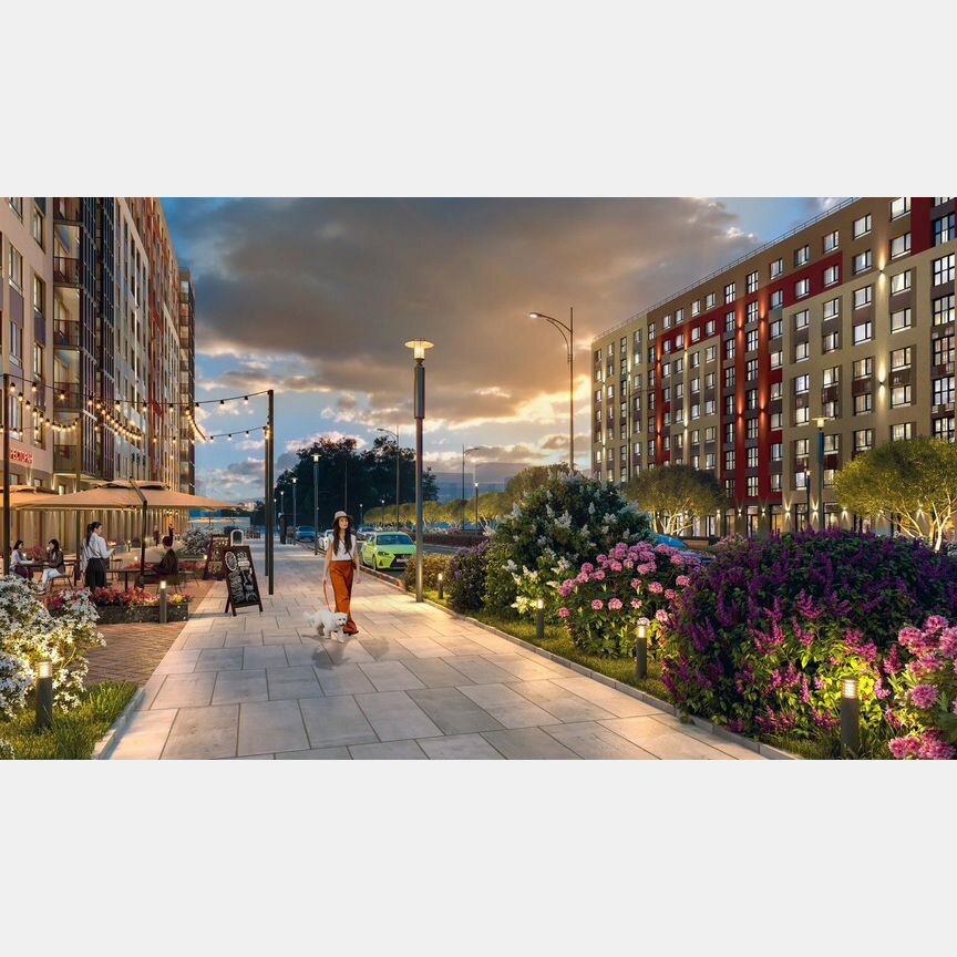 1-к. квартира, 51,6 м², 6/10 эт.