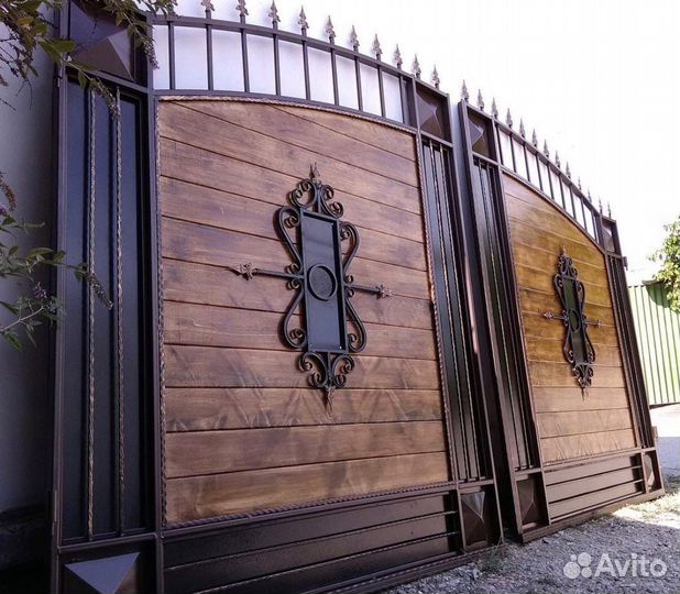 Кованые ворота и калитки
