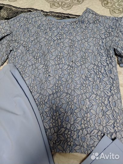 Брючный летний костюм женский 44 размер