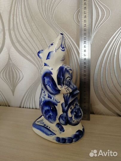 Копилка фарфоровая-мышь 23см