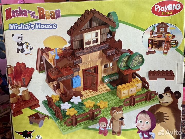 Игрушка Маша и Медведь конструктор