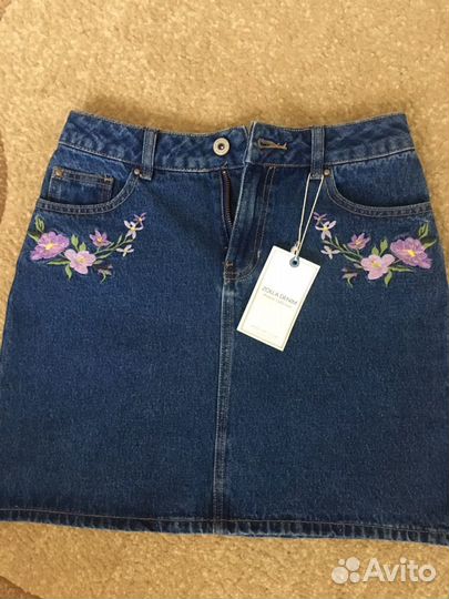 Юбка джинсовая новая