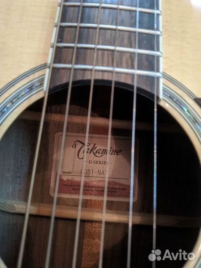 Акустическая гитара takamine gd51-nat